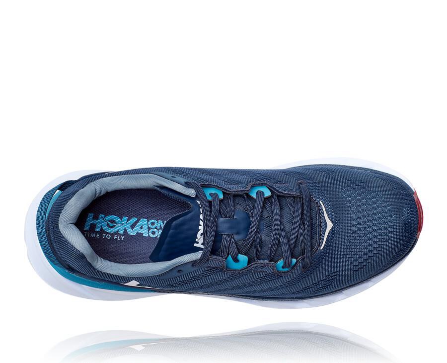 Hoka One One Elevon 2 Löparskor Herr - Marinblå/Vita - DXUAN-3904